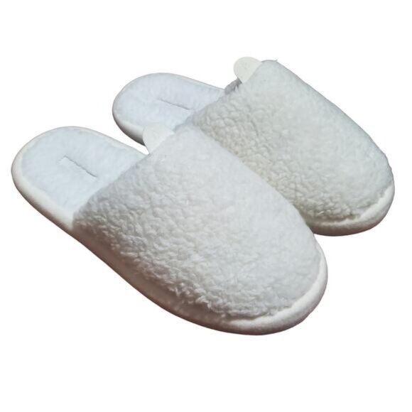 allbirds Wool Dweller Fluff Natural White Slippers - Picture 3 of 4
